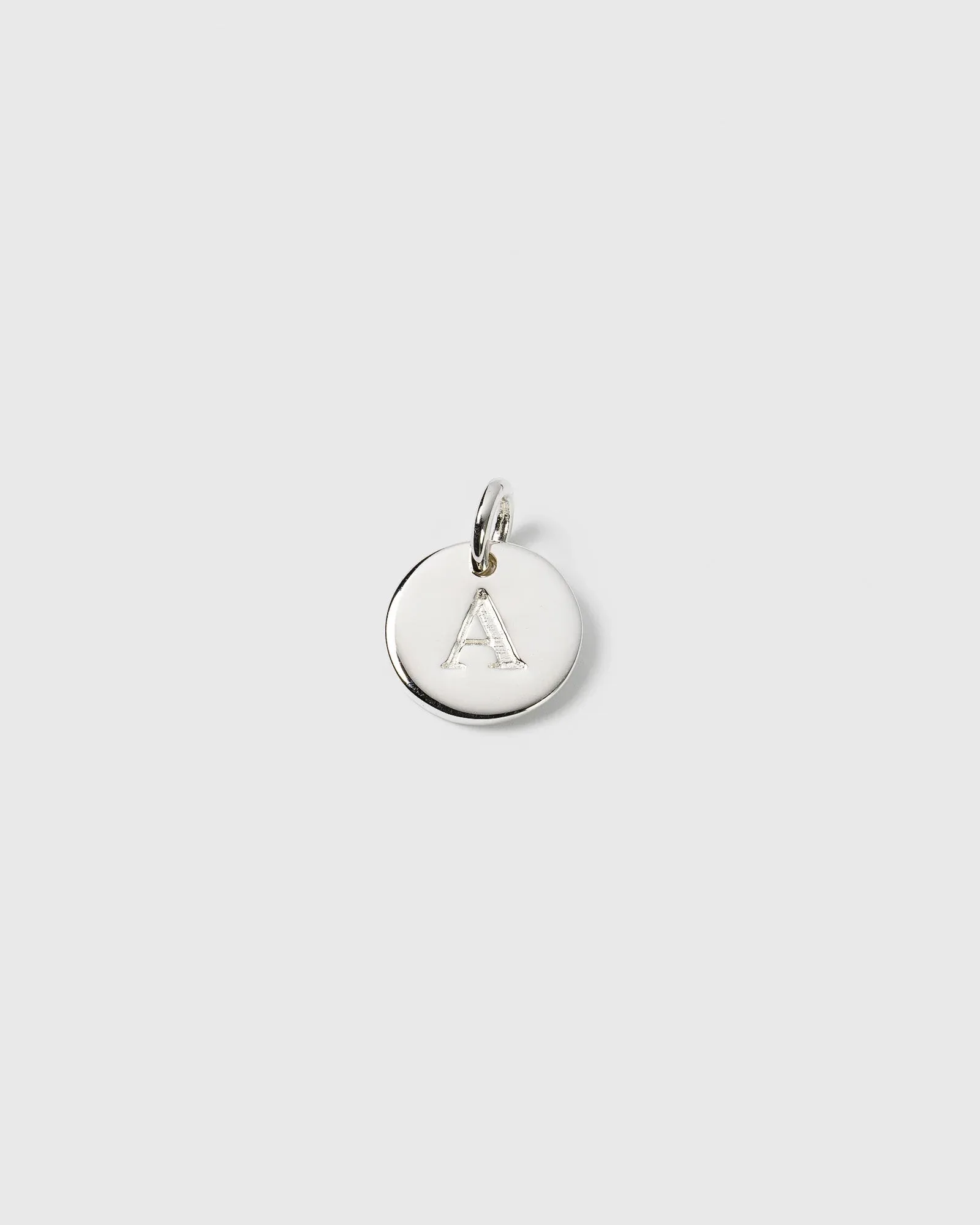 Mini Letter Charm in silver